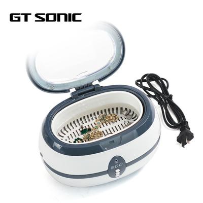 China Eyeglasses Ultrasonic Parts Washer Portable Waterproof PCB 35W 600ml 3 Min Shut Off for sale