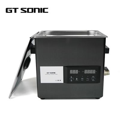 China SUS304 Detachable Digital Ultrasonic Cleaner Titanium Black Mirror 200W for sale