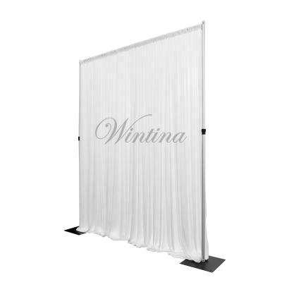 China wholesale wedding/exhibition/display/equipment event/event decoration party/concert fashion booth,wintina pipe and drape 3*3m wedding backdrop stands,event tents square pipe frame for sale