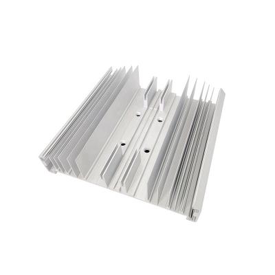 China CNC Machining Service Aluminum Square Peltier Heatsink Big Small Customized Heat Sink for sale