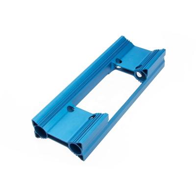 China Custom Surface Treatment Aluminum Sheet Metal Fabrication Mechanical Equipment Anodizing Extrusion Punching Parts for sale