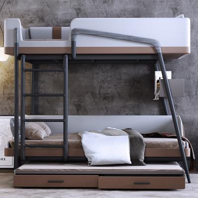 China Industrial salable easy to install metal frame furniture kids bunk beds child safe kids bunk beds good quality for sale