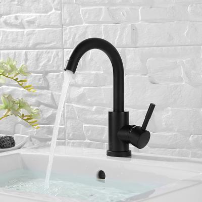 China Sense Faucets Good Quality Cheap Price Single Handle Modern Basin Bathroom Faucets For Basin for sale