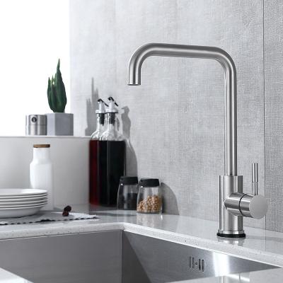 China 2022 New Sense Design Kitchen Faucet Design Creativity Touchless Kitchen Faucet for sale