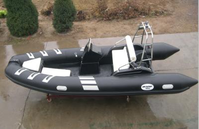 Cina 2022   hard bottom PVC boat   rib480C with side console  more colors in vendita