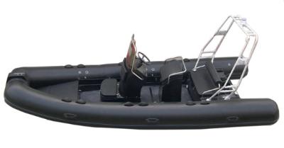 Cina 2022  inflatable speed boat  rib boat 17ft  length PVC or hypalon  with back cabin  rib520B in vendita