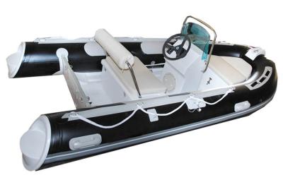 China Small Tender Inflatable Sail Boat 3.3 M , High Intensity Inflatable Fishing Raft for sale