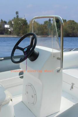 중국 Standard Inflatable Boat Accessories Simple Type Metal Boat Steering Wheel 판매용