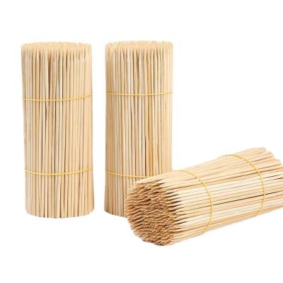 China High Quality Non-Stick Bamboo Sticks for Professional Grilling BBQ Tool Grill Garden BBQ Grilling Sticks for sale