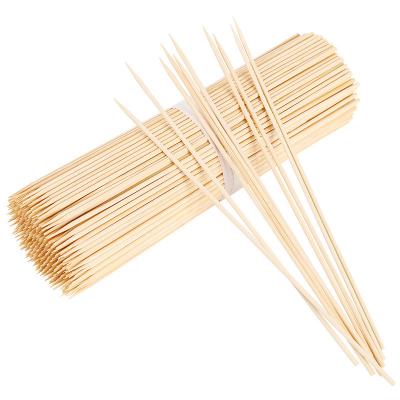 China Hot Sale Non-Stick Bamboo Sticks for Disposable BBQ Grill Tool Professional Garden BBQ Grilling for sale