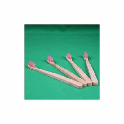 China Wholesale Disposable High Quality 100% Natural Biodegradable Bamboo Toothbrush Private Logo for sale