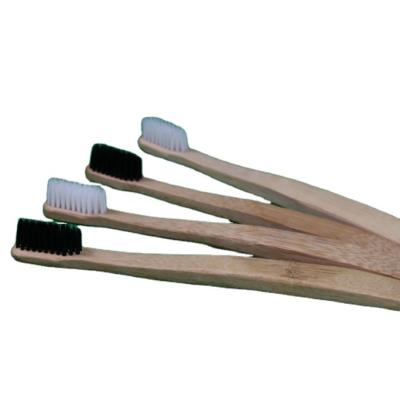 China China 100% Disposable Biodegradable Wholesale Vegan Natural Adult Bamboo Toothbrush for sale