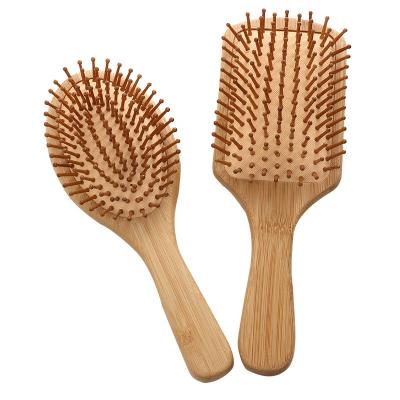 China For Home Use Comb Boar Bristle High Quality Bamboo Hair Brush Comb Mao Bamboo Comb Anti-Static Bamboo for sale