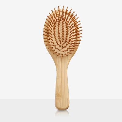 China For NEW Designed 2022 Home Use Comb Boar Bristle Bamboo Hair Brush Comb Mao Bamboo Comb Anti-Static Bamboo for sale