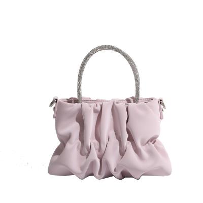 China Motion Detection Customization Hot selling PU leather tote bag women handbag office lady shopping bag for sale