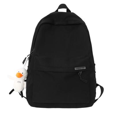 China Waterproof Fashion backpack  simple junior high school large capacity travel backpack college student bag for sale