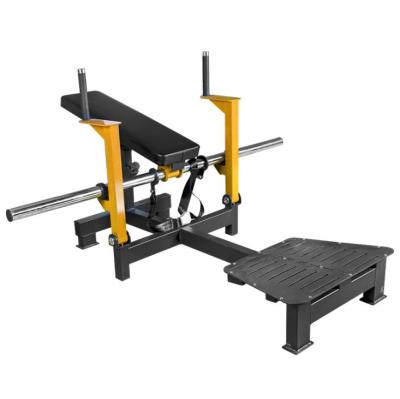 China Hot Selling Adjustable Weights Customized Commercial Logo Professional Adjustable Fitness Exercise Hip Thrust Glute Machine for sale