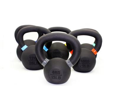 China Wholesale Unified Weight Fitness Strength Training China Low Price Logo Color Competition Adjustable Custom Cast Iron Powder Coated Kettlebell for sale