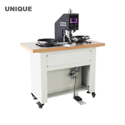 China Garment Shops Automatic Snap Button Tying Machine With Infrared Protection for sale