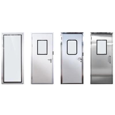 China Lab Equipment Stainless Steel Clean Door With Double Printing Glass And Sealing Strip for sale