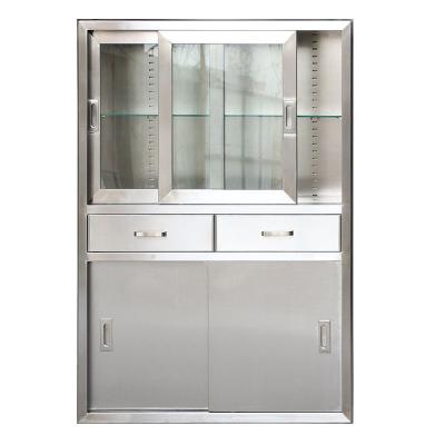 China Hospital Stainless Steel Medical Cabinet Cleanroom Furniture For Surgery Room for sale