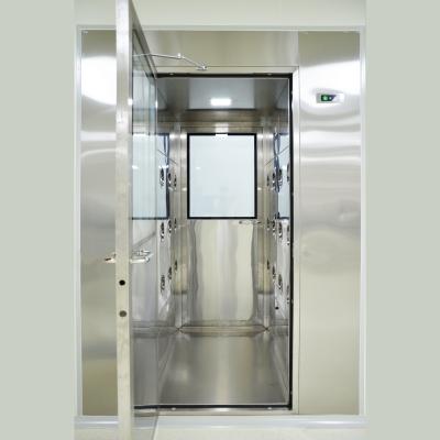 China Workshop SS304 Air Shower Room Clean Room Industrial Air Shower For Contamination Control for sale