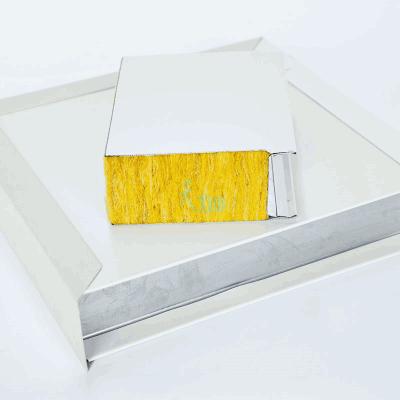 China 50mm Environmental Protection Fireproof Rock Wool Panel for sale