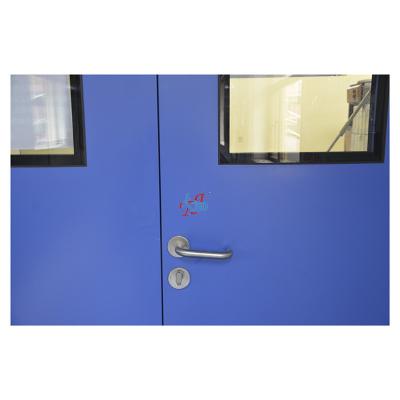 China Wholesale Manufacture Clean Room Door Hospital Galvanized Door Modern Designs GMP Standard Hospital Door for sale