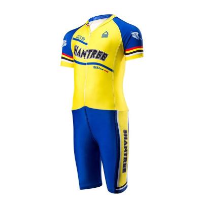 China Wholesale Antibacterial Custom Short One Piece Short Suit Sublimation Wear Team Sport Sleeves Kids Super Lightweight Breathable Cycling Clothing Sets for sale