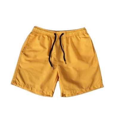 China 2022 Amazon Selling Breathable Solid Color Men's Hot Quick Dry Beach Shorts Casual Shorts for sale