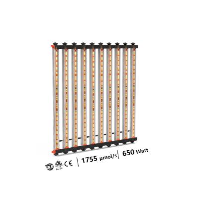 China Seed Starting High Efficiency 600W Full Spectrum 600W LED Grow Light Bar For Hydroponic Growing Systems for sale