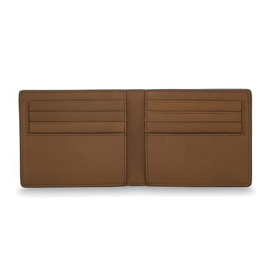 China RFID Brown full grain leather wallet for man good quality wallet rfid blocking thinner leather wallet for sale