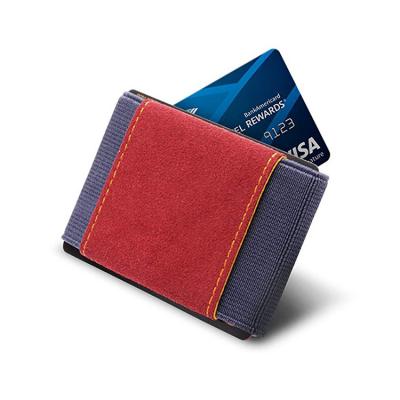 China Newest Selling Anti-theft Minimalist Hot Elastic Wallet Slim Elastic Wallet ID Card Holder Pocket Card Holder Slim Front Wallet for sale