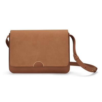 China Premium RFID full grain leather purse bag for women Italian leather bag fashion gift suede crossbag bag for sale