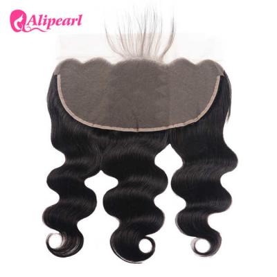 China 13×4 Brazilian Hair Swiss Lace Front Closure Body Wave 8A For Women's Thinning Hair for sale