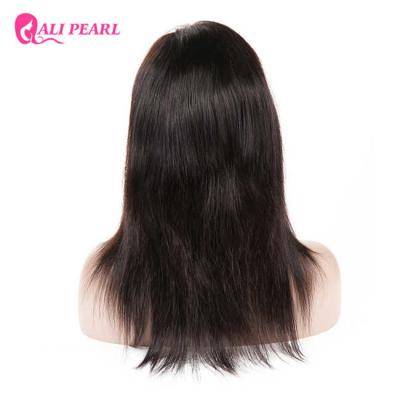 China Brazilian Silky Straight 360 Lace Frontal Closure 8A Grade Natural Color for sale