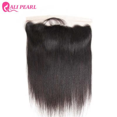 China Straight 13×4 Human Hair Lace Closure Piece , Brazilian Hair Frontal Closure for sale