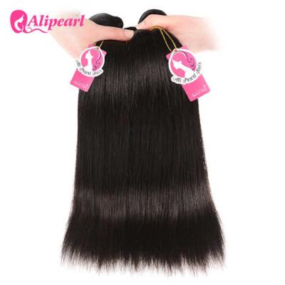 China Silky Straight Peruvian Human Hair Bundles , 8A Quality Virgin Hair No Tangle for sale