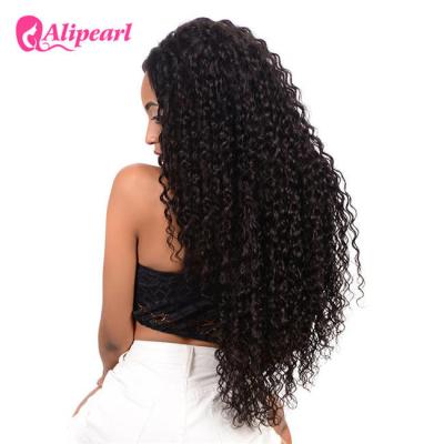 China Deep Wave Full Lace Human Hair Wigs For Black Women Remy Hair 8A Grade for sale