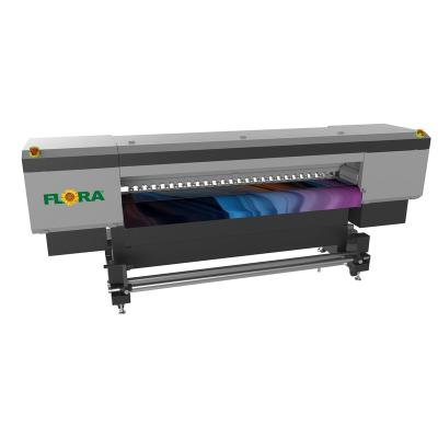 China Flora 3.2m A1 A2 UV Inkjet Printer Epson Wide Format UV Roll Advertising Printing Machine Roll To Roll Fabric Printing Machine Digital UV Inkjet Printer fabric for sale