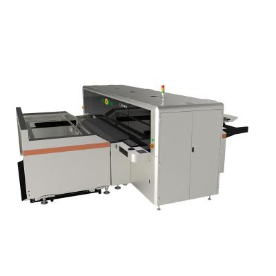 China Flora CMYK&W 1200x600dpi Single Pass Label Printing Machine Roll To Roll UV Ribbon Satin Digital Label Printing Machine For Packaging, Garments, Shoes for sale