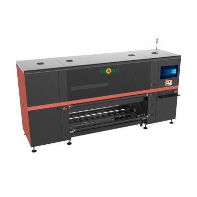 China Hotels Flora CMYK 4 Color Single Pass Digital Fabric Printing Machine UV Digital Printer with High Speed ​​Printing, 1200 Resolution for sale