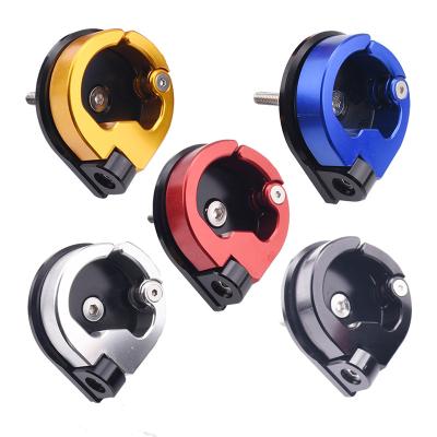 China Full Of Full Color CNC Motorcycle Helmet Hook for sale