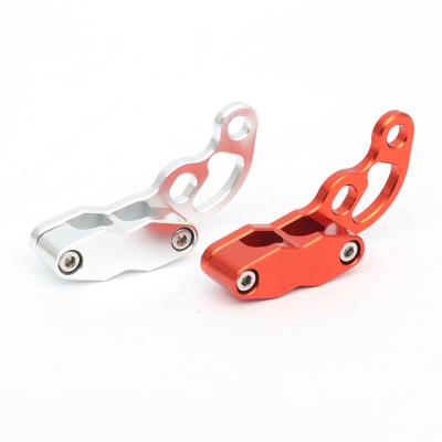 China Full Line Color Motorcycle Modification Parts Double Hole Bracket Oil Pipeline Clamp Odometer CNC Double Hole Clamp Frame for sale