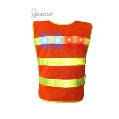 China LED Safety INSTANT Auto Flashing Vest LED for sale