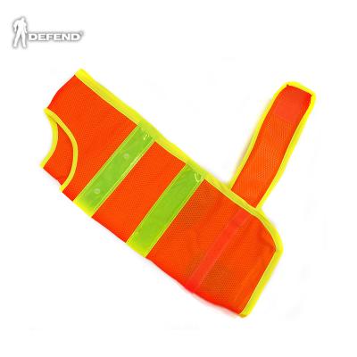 China LED Personal Safety SNAP Vest LED Reflective Flashing Security for sale