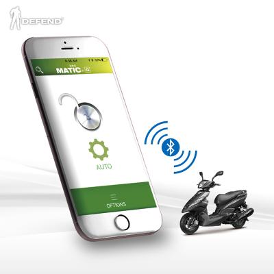 China No anti-theft motorcycle lock with APP control system for sale