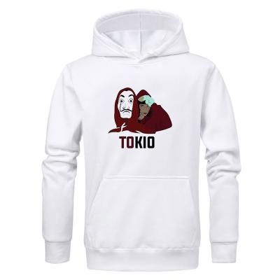 China TV Series Viable Popular Trend Hooded Long Sleeve Round Neck Printed Sweater Cotton Sweater Men Wholesale for sale