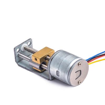 China Explosion-proof SM2016 NEMA8 20mm Linear Stepper Motor 12v Lead Screw P.M. Micro Dc Motor for sale