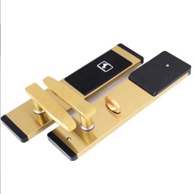 China Home Popular Design European Mortise Office Hotel Apartments Hotel Lock System Card Swipe Hotel Card Digital Key Lock For Free System for sale